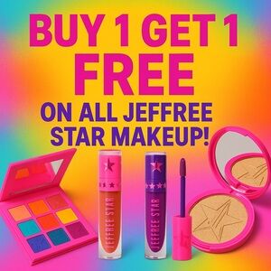 BUY 1 GET 1 FREE - All Jeffree Star Makeup Products!